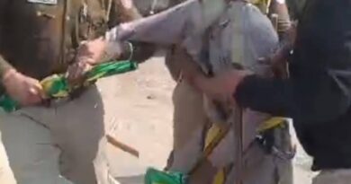 ਪੰਜਾਬ ਪੁਲਿਸ ਅਤੇ ਪ੍ਰਦਰਸ਼ਨਕਾਰੀ ਕਿਸਾਨਾਂ ਵਿਚਕਾਰ ਝੜਪ