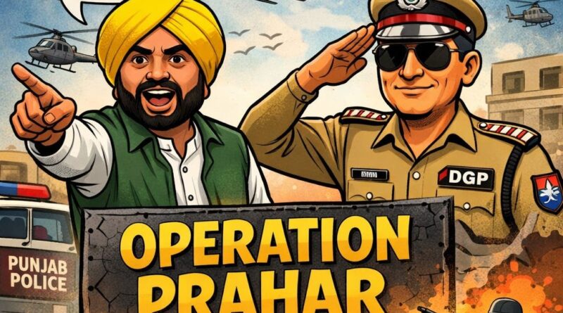 ਪੰਜਾਬ ਦੀ ਕਾਨੂੰਨ-ਵਿਵਸਥਾ ਦੀ ਬਦਤਰ ਹਾਲਤ ਲੇਖਕ: ਸਤਨਾਮ ਸਿੰਘ ਚਾਹਲ