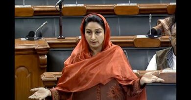 ਸੰਸਦ ਮੈਂਬਰ ਸ਼੍ਰੀਮਤੀ ਹਰਸਿਮਰਤ ਕੌਰ ਬਾਦਲ ਨੇ ਸੰਸਦ ਵਿੱਚ ਗੈਰ-ਕਾਨੂੰਨੀ ਪ੍ਰਵਾਸ ਅਤੇ ਗਧਿਆਂ ਦੇ ਰਸਤੇ ਉਠਾਏ