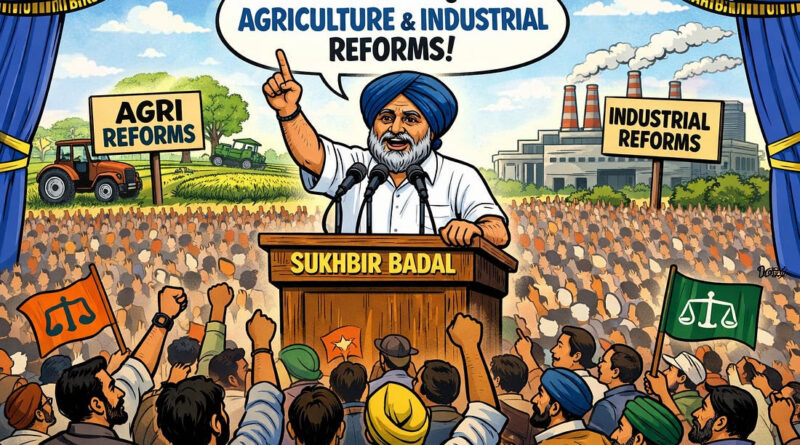 ਸ਼੍ਰੋਮਣੀ ਅਕਾਲੀ ਦਲ ਦੇ ਪ੍ਰਧਾਨ ਵਜੋਂ ਸੁਖਬੀਰ ਸਿੰਘ ਬਾਦਲ ਦਾ ਰਾਜਨੀਤਿਕ ਸਫ਼ਰ