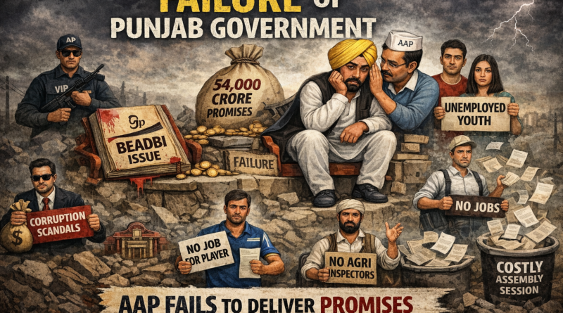 ਪੰਜਾਬ ਸਰਕਾਰ ਦੇ ਅਧੂਰੇ ਵਾਅਦੇ: ਸਤਨਾਮ ਸਿੰਘ ਚਾਹਲ