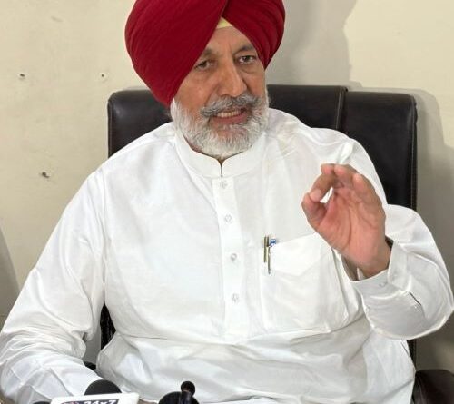 ਖਾਲੀ ਖਜ਼ਾਨਾ ਭਰਨ ਲਈ ਹੁਣ ਕਿਸਾਨਾਂ ਦੀ ਜ਼ਮੀਨ ਨੀਲਾਮ ਕਰਨ ’ਤੇ ਤੁਲੀ ਭਗਵੰਤ ਮਾਨ ਸਰਕਾਰ: ਬਲਬੀਰ ਸਿੰਘ ਸਿੱਧੂ