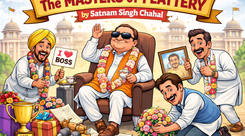 ਚਾਪਲੂਸੀ ਦੀ ਕਲਾ: ਮਹੱਤਵਾਕਾਂਖਾ ਲਈ ਇੱਕ ਰਾਜਨੀਤਿਕ ਕਰੀਅਰ ਗਾਈਡ – ਸਤਨਾਮ ਸਿੰਘ ਚਾਹਲ