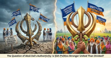 ਅਕਾਲੀ ਦਲ ਦੀ ਪ੍ਰਮਾਣਿਕਤਾ ਦਾ ਸਵਾਲ: ਕੀ ਸਿੱਖ ਰਾਜਨੀਤੀ ਵੰਡ ਤੋਂ ਵੱਧ ਮਜ਼ਬੂਤ ​​ਹੈ?  ਸਤਨਾਮ ਸਿੰਘ ਚਾਹਲ