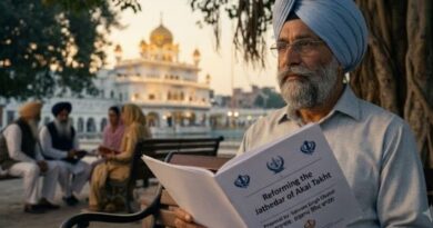 ਅਕਾਲ ਤਖ਼ਤ ਦੇ ਜਥੇਦਾਰ ਦੀ ਚੋਣ, ਜਵਾਬਦੇਹੀ ਅਤੇ ਸ਼ਾਸਨ ਵਿੱਚ ਸੁਧਾਰ – ਸਤਨਾਮ ਸਿੰਘ ਚਾਹਲ