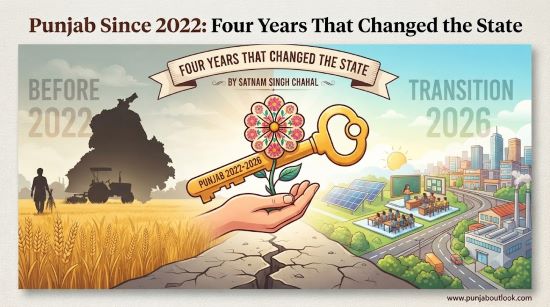 2022 ਤੋਂ ਪੰਜਾਬ: ਚਾਰ ਸਾਲ ਜਿਨ੍ਹਾਂ ਨੇ ਰਾਜ ਬਦਲ ਦਿੱਤਾ – ਸਤਨਾਮ ਸਿੰਘ ਚਾਹਲ