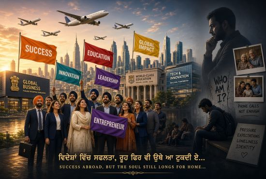ਪੰਜਾਬੀ ਡਾਇਉਸਪੋਰਾ ਜਿਥੇ ਸਫਲਤਾ ਦੇ ਝੰਡੇ ਗੱਢ ਰਿਹਾ ਹੈ ਉਥੇ ਸਮਾਜਿਕ ਮੁਸ਼ਕਲਾਂ ਦਾ ਕਰ ਰਿਹਾ ਹੈ ਸਾਹਮਣਾ-ਸਤਨਾਮ ਸਿੰਘ ਚਾਹਲ