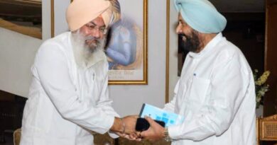 ਪ੍ਰੋ. ਸਰਚਾਂਦ ਸਿੰਘ ਖਿਆਲਾ ਨੇ ਪੰਜਾਬ ਭਾਜਪਾ ਪ੍ਰਧਾਨ ਸ. ਕੇਵਲ ਸਿੰਘ ਢਿੱਲੋਂ ਨਾਲ ਕੀਤੀ ਮੁਲਾਕਾਤ; ਪੰਜਾਬ ਦੇ ਅਹਿਮ ਮੁੱਦਿਆਂ ‘ਤੇ ਹੋਈ ਵਿਸਥਾਰਪੂਰਵਕ ਚਰਚਾ