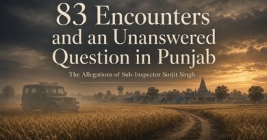 83 ਮੁਕਾਬਲੇ ਅਤੇ ਪੰਜਾਬ ਦਾ ਅਣਸੁਲਝਿਆ ਸਵਾਲ — ਸਬ-ਇੰਸਪੈਕਟਰ ਸੁਰਜੀਤ ਸਿੰਘ ਦੇ ਦਾਅਵਿਆਂ ਦੀ ਕਹਾਣੀ
