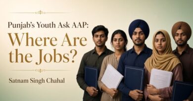 ਪੰਜਾਬ ਦੇ ਨੌਜਵਾਨ ‘ਆਪ’ (AAP) ਤੋਂ ਪੁੱਛਦੇ ਹਨ: ਨੌਕਰੀਆਂ ਕਿੱਥੇ ਹਨ?