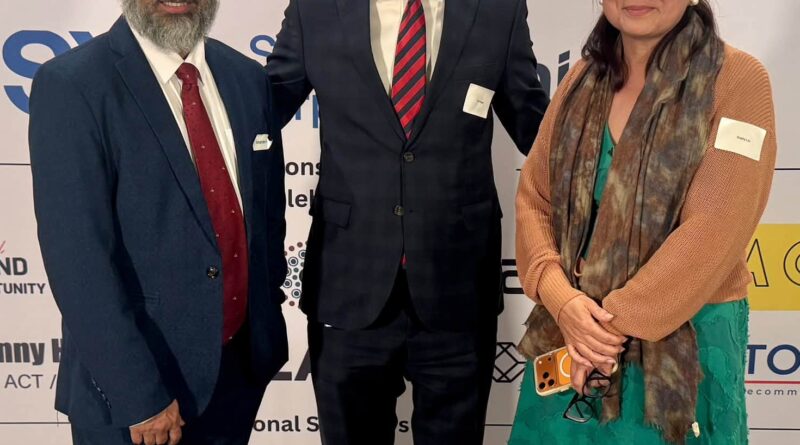 ਆਸਟ੍ਰੇਲੀਆਈ ਸਿੱਖ ਆਗੂ ਅਮਰਿੰਦਰ ਸਿੰਘ ਬਾਜਵਾ AIBC ਦੀ 40ਵੀਂ ਵਰ੍ਹੇਗੰਢ ਦੇ ਸਮਾਗਮ ਵਿੱਚ ਸ਼ਾਮਲ