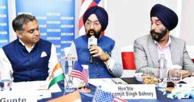 ਸੰਸਦ ਮੈਂਬਰ ਵਿਕਰਮਜੀਤ ਸਿੰਘ ਸਾਹਨੀ ਵੱਲੋਂ ਭਾਰਤ-ਅਮਰੀਕਾ ਵਪਾਰ ਅਤੇ ਨਿਵੇਸ਼ ਸਬੰਧਾਂ ਨੂੰ ਮਜ਼ਬੂਤ ਕਰਨ ਬਾਰੇ ਵਿਚਾਰ-ਵਟਾਂਦਰੇ ਵਿੱਚ ਸ਼ਮੂਲੀਅਤ