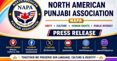 ਨਾਪਾ ਵੱਲੋਂ ਨਸ਼ਿਆਂ ਵਿਰੁੱਧ ਆਵਾਜ਼ ਉਠਾਉਣ ਵਾਲੇ ਪਰਵਿੰਦਰ ਸਿੰਘ ਝੋਟਾ ਦੇ ਕਤਲ ਦੀ ਸਖ਼ਤ ਨਿੰਦਾ; ਇਨਸਾਫ਼ ਦੀ ਮੰਗ